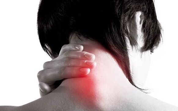 Neck pain with osteosondrosis