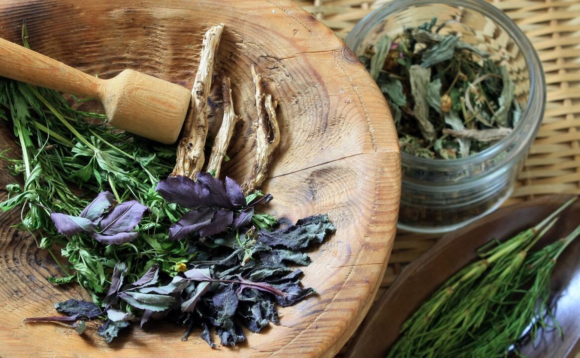 Herbs for cervical osteochondrosis