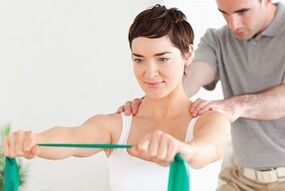 Media sports lessons for osteochondrosis